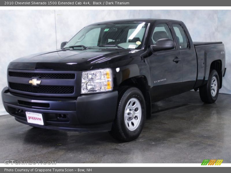 Black / Dark Titanium 2010 Chevrolet Silverado 1500 Extended Cab 4x4