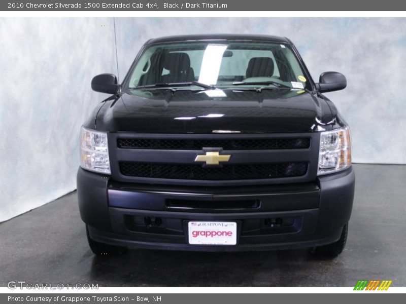 Black / Dark Titanium 2010 Chevrolet Silverado 1500 Extended Cab 4x4