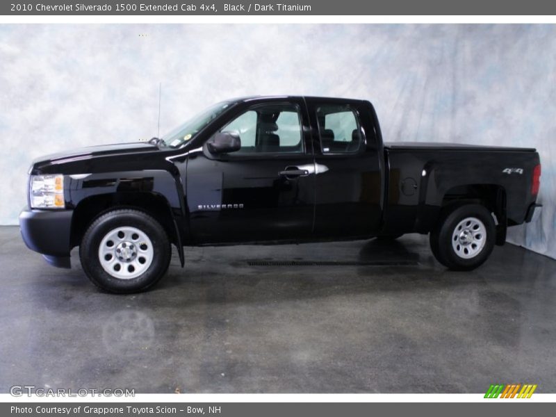 Black / Dark Titanium 2010 Chevrolet Silverado 1500 Extended Cab 4x4