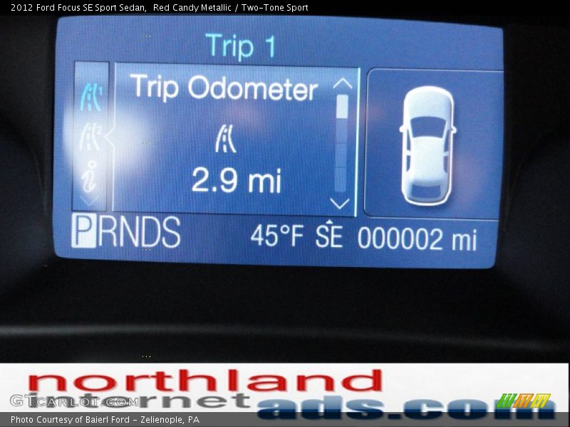 Red Candy Metallic / Two-Tone Sport 2012 Ford Focus SE Sport Sedan