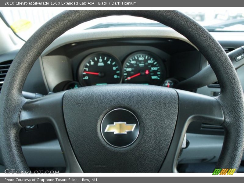 Black / Dark Titanium 2010 Chevrolet Silverado 1500 Extended Cab 4x4