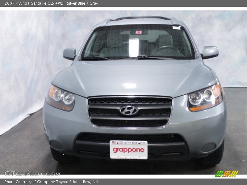Silver Blue / Gray 2007 Hyundai Santa Fe GLS 4WD