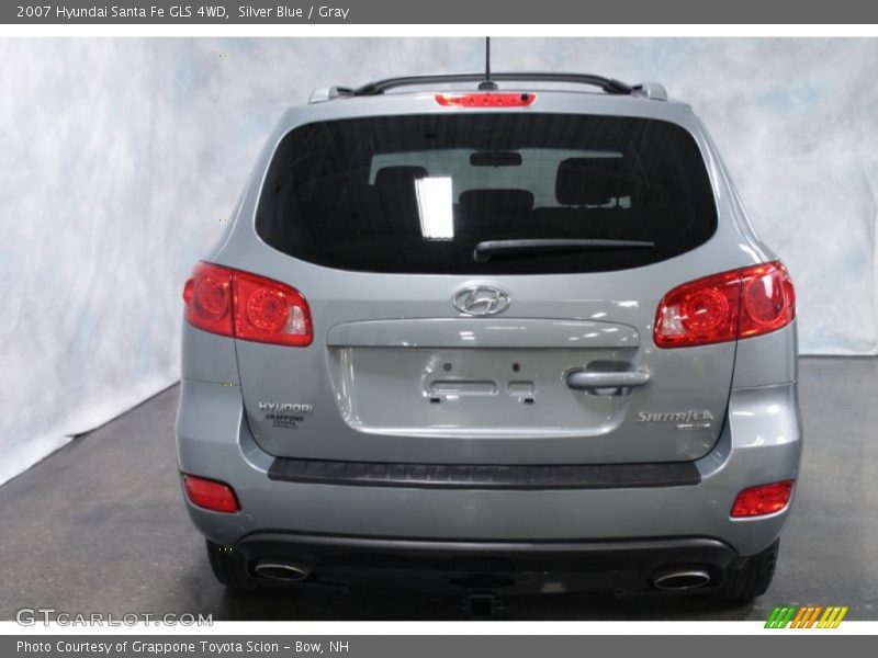 Silver Blue / Gray 2007 Hyundai Santa Fe GLS 4WD