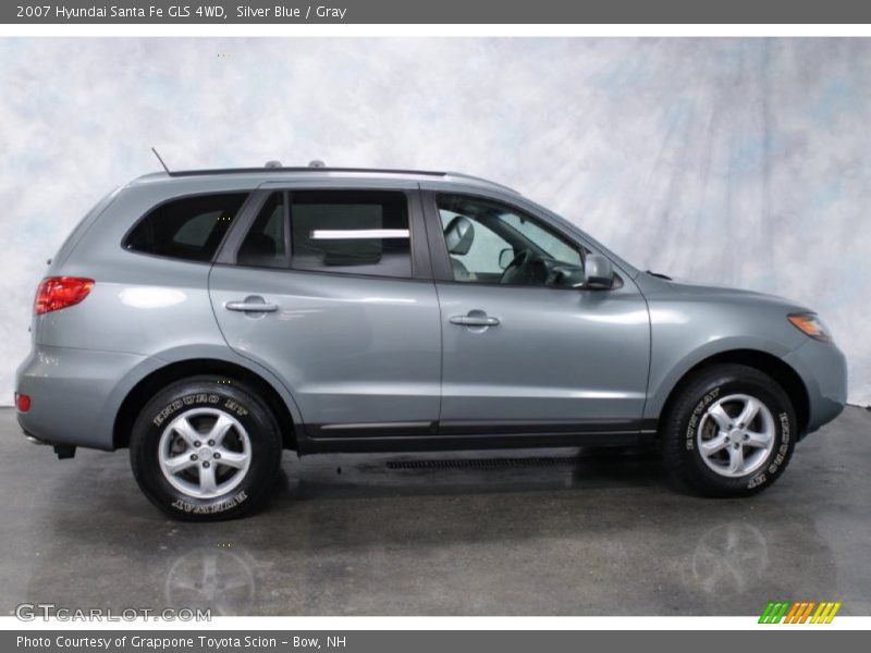 Silver Blue / Gray 2007 Hyundai Santa Fe GLS 4WD