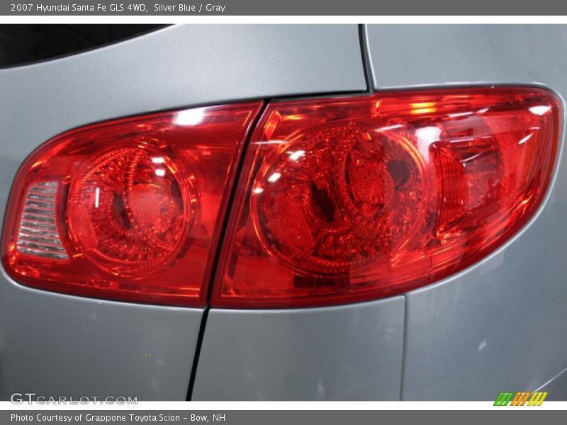 Silver Blue / Gray 2007 Hyundai Santa Fe GLS 4WD