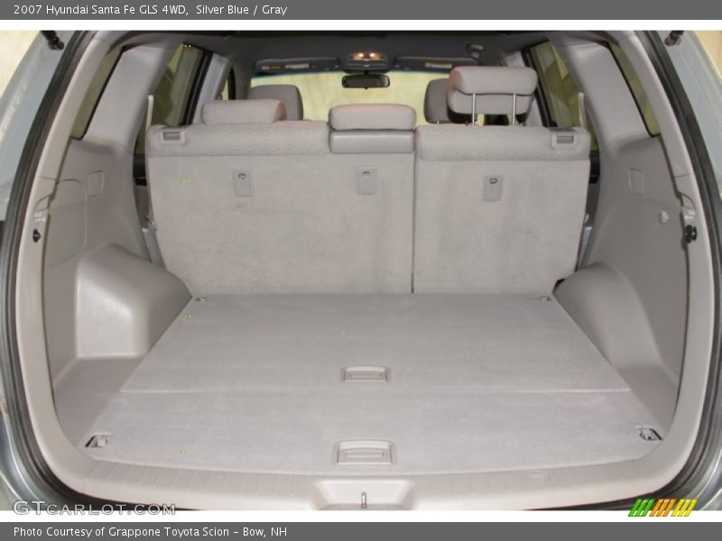 Silver Blue / Gray 2007 Hyundai Santa Fe GLS 4WD