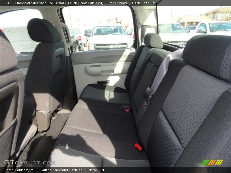 Summit White / Dark Titanium 2012 Chevrolet Silverado 1500 Work Truck Crew Cab 4x4