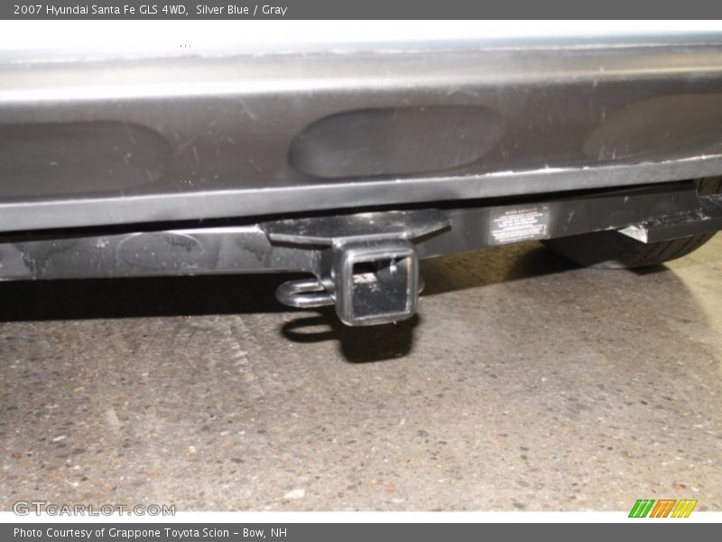 Silver Blue / Gray 2007 Hyundai Santa Fe GLS 4WD