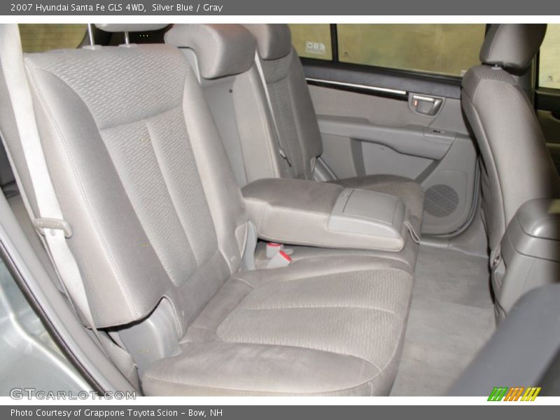 Silver Blue / Gray 2007 Hyundai Santa Fe GLS 4WD
