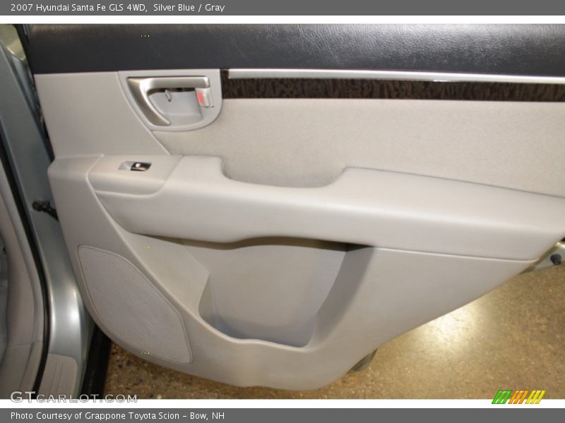Silver Blue / Gray 2007 Hyundai Santa Fe GLS 4WD