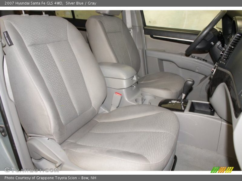 Silver Blue / Gray 2007 Hyundai Santa Fe GLS 4WD