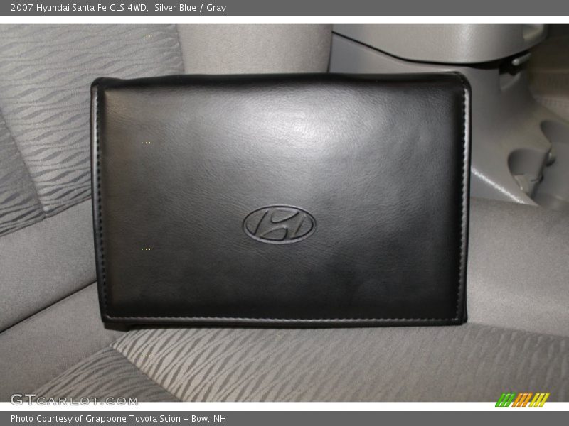 Silver Blue / Gray 2007 Hyundai Santa Fe GLS 4WD