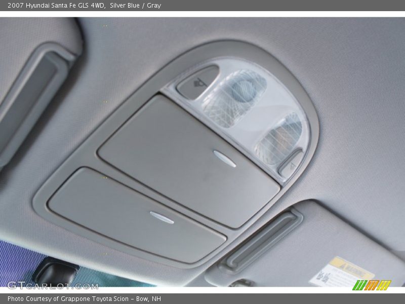 Silver Blue / Gray 2007 Hyundai Santa Fe GLS 4WD