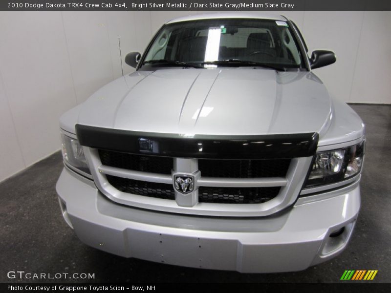 Bright Silver Metallic / Dark Slate Gray/Medium Slate Gray 2010 Dodge Dakota TRX4 Crew Cab 4x4