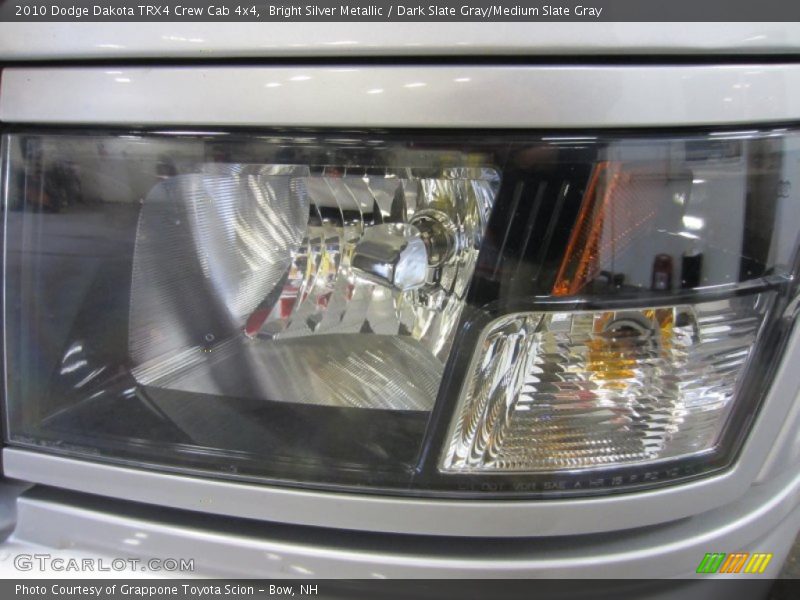 Bright Silver Metallic / Dark Slate Gray/Medium Slate Gray 2010 Dodge Dakota TRX4 Crew Cab 4x4