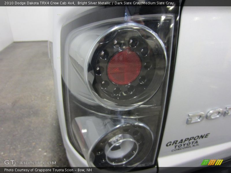 Bright Silver Metallic / Dark Slate Gray/Medium Slate Gray 2010 Dodge Dakota TRX4 Crew Cab 4x4