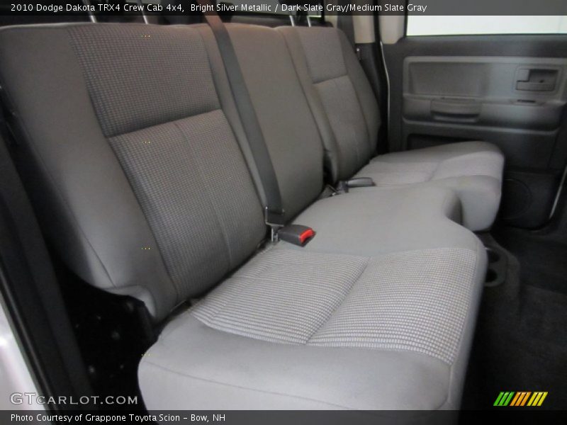 Bright Silver Metallic / Dark Slate Gray/Medium Slate Gray 2010 Dodge Dakota TRX4 Crew Cab 4x4