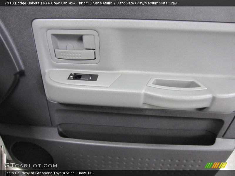 Bright Silver Metallic / Dark Slate Gray/Medium Slate Gray 2010 Dodge Dakota TRX4 Crew Cab 4x4