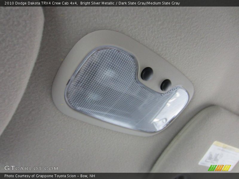 Bright Silver Metallic / Dark Slate Gray/Medium Slate Gray 2010 Dodge Dakota TRX4 Crew Cab 4x4