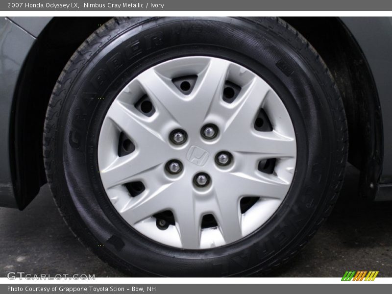 Nimbus Gray Metallic / Ivory 2007 Honda Odyssey LX