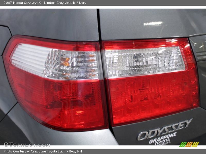 Nimbus Gray Metallic / Ivory 2007 Honda Odyssey LX