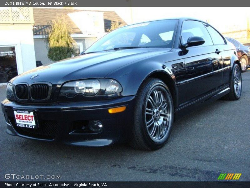 Jet Black / Black 2001 BMW M3 Coupe
