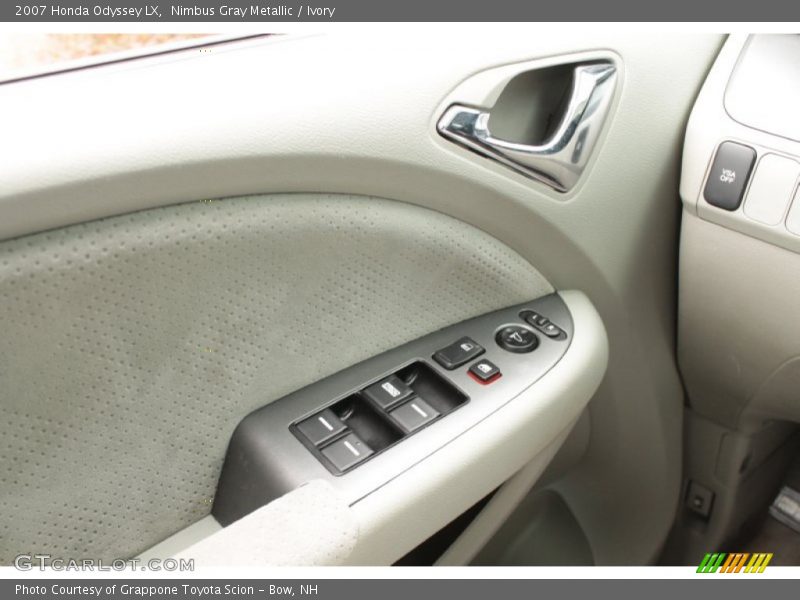 Nimbus Gray Metallic / Ivory 2007 Honda Odyssey LX
