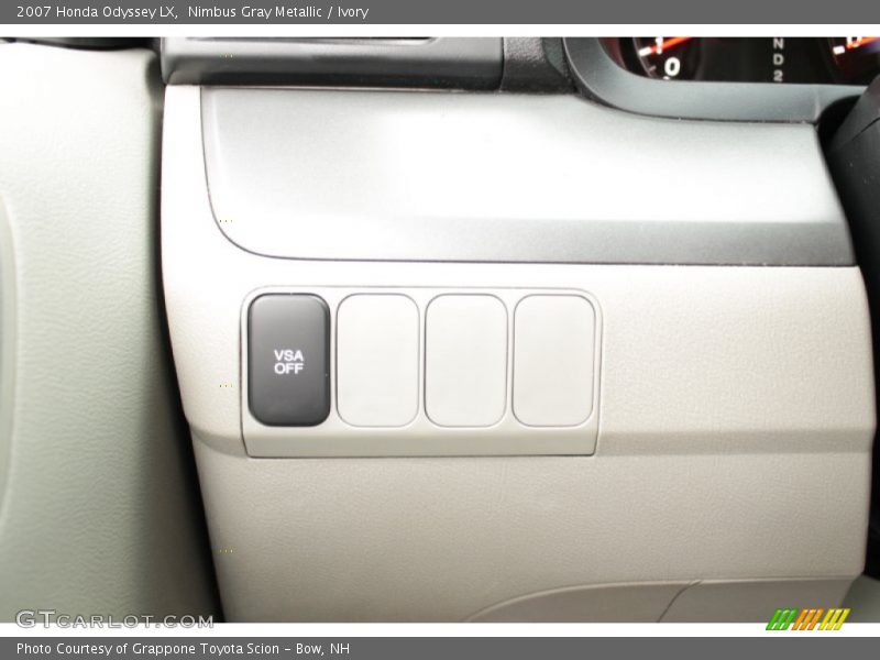 Nimbus Gray Metallic / Ivory 2007 Honda Odyssey LX