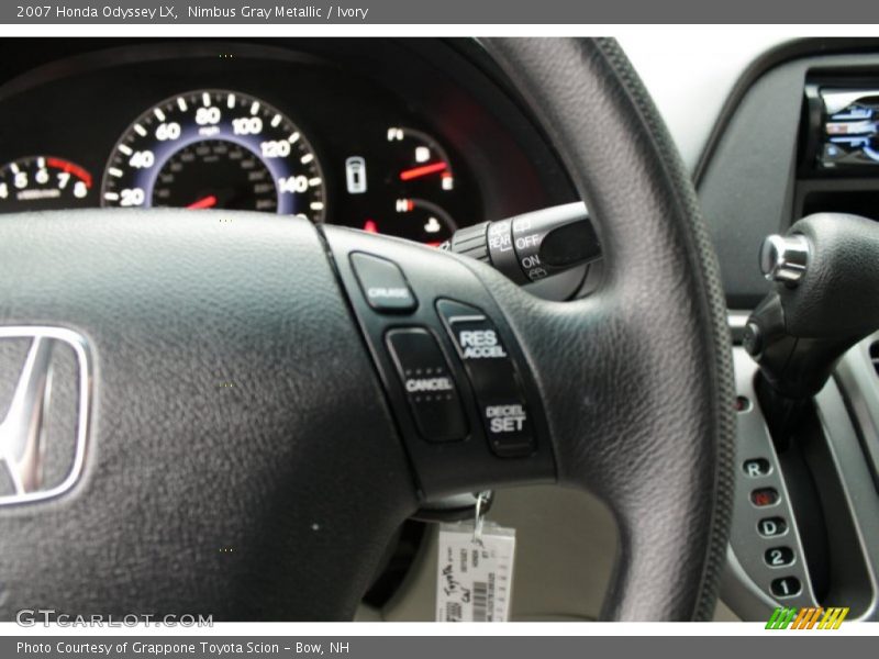 Nimbus Gray Metallic / Ivory 2007 Honda Odyssey LX