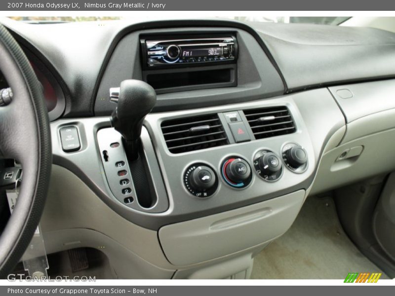 Nimbus Gray Metallic / Ivory 2007 Honda Odyssey LX