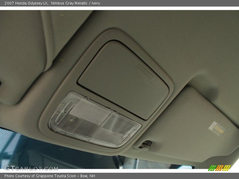 Nimbus Gray Metallic / Ivory 2007 Honda Odyssey LX