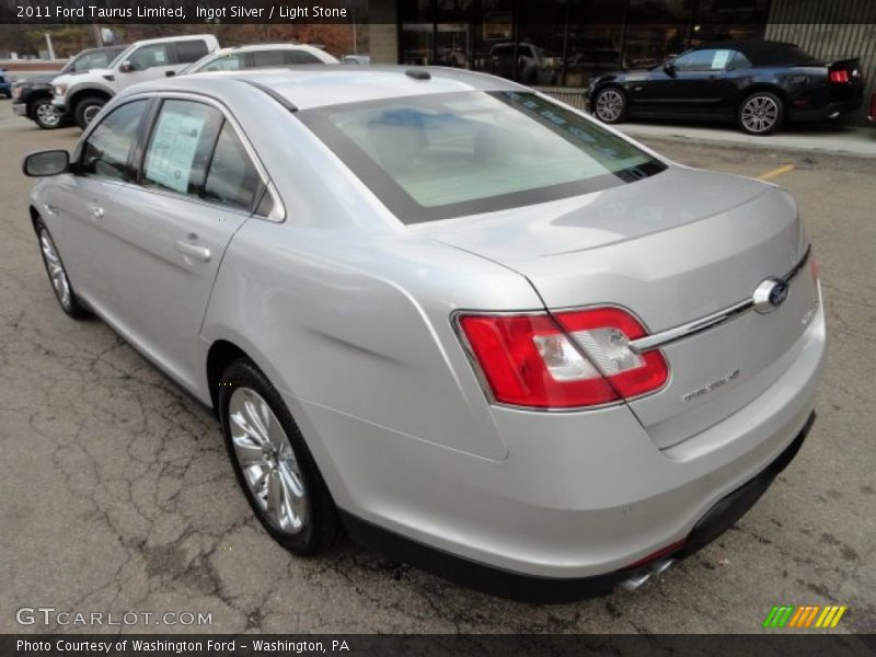Ingot Silver / Light Stone 2011 Ford Taurus Limited