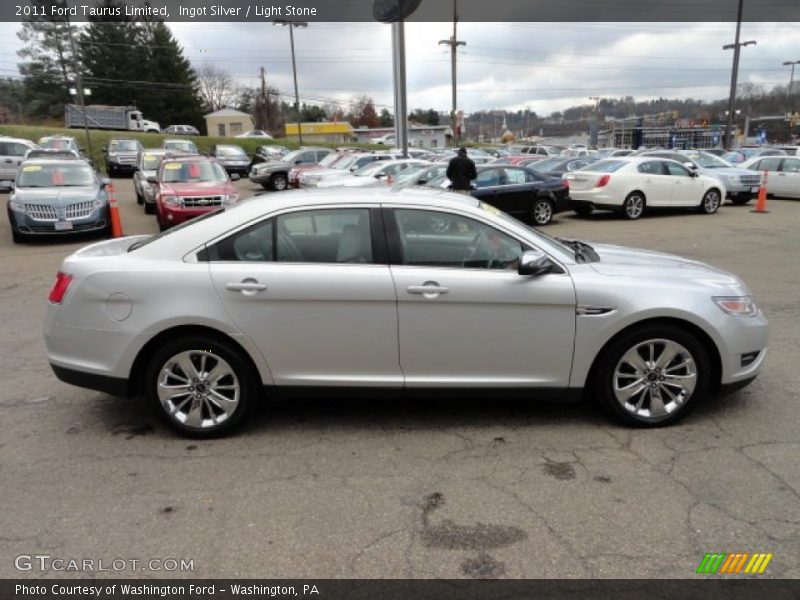 Ingot Silver / Light Stone 2011 Ford Taurus Limited