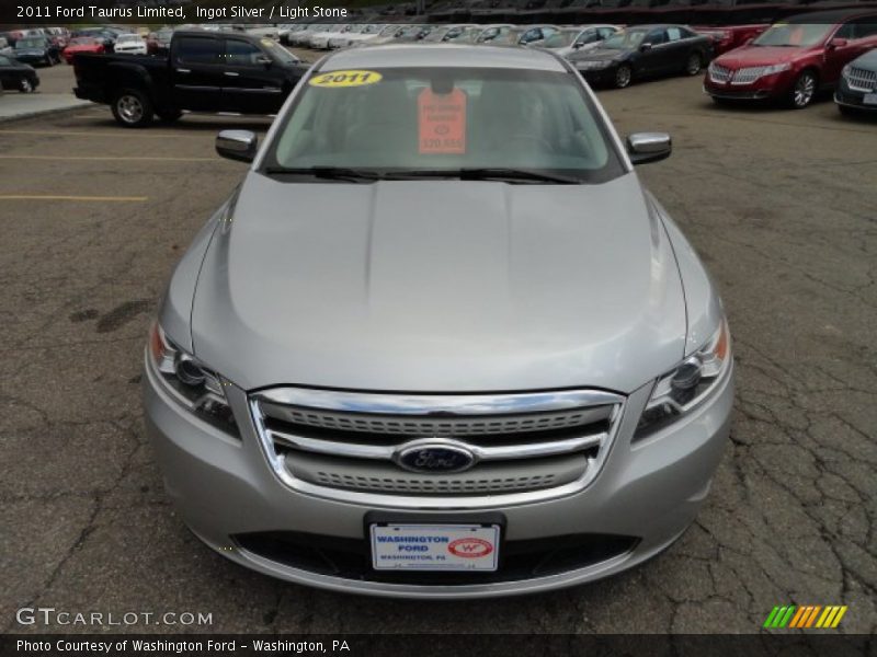 Ingot Silver / Light Stone 2011 Ford Taurus Limited