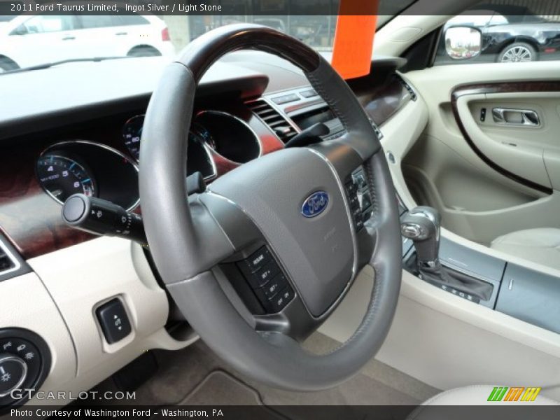 Ingot Silver / Light Stone 2011 Ford Taurus Limited