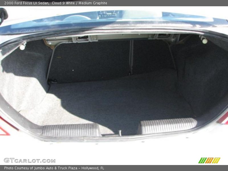 Cloud 9 White / Medium Graphite 2000 Ford Focus LX Sedan