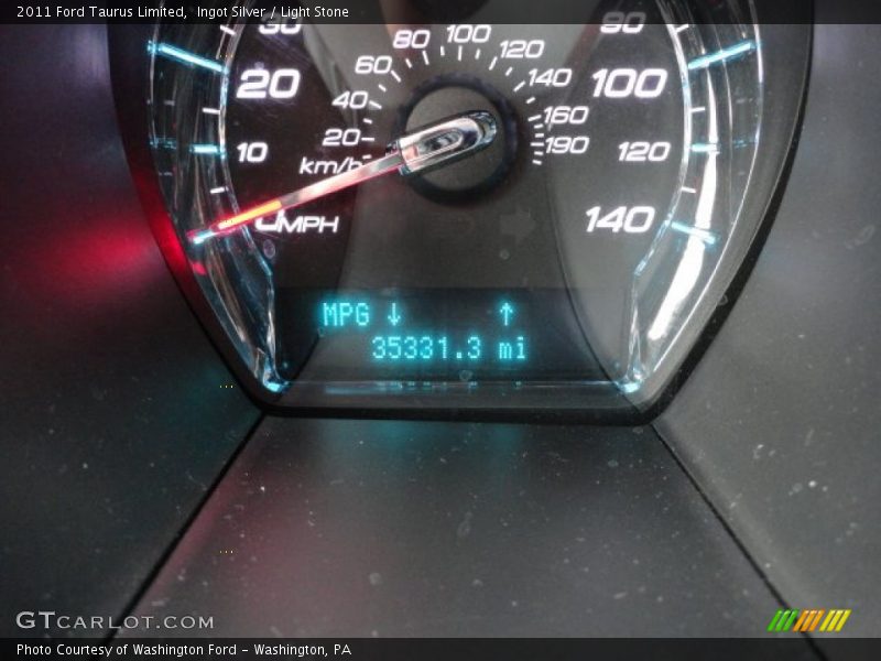 Ingot Silver / Light Stone 2011 Ford Taurus Limited