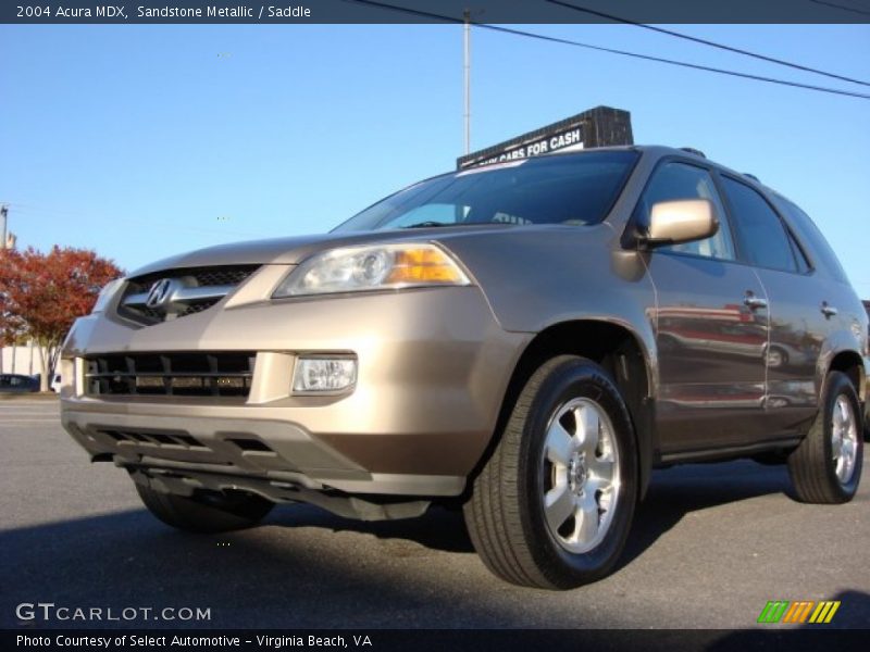 Sandstone Metallic / Saddle 2004 Acura MDX