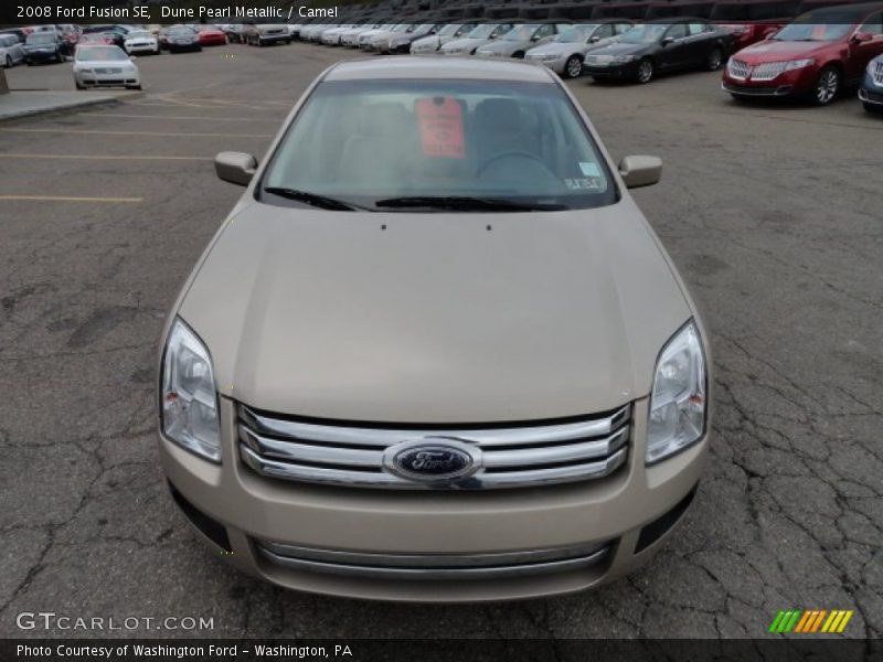 Dune Pearl Metallic / Camel 2008 Ford Fusion SE