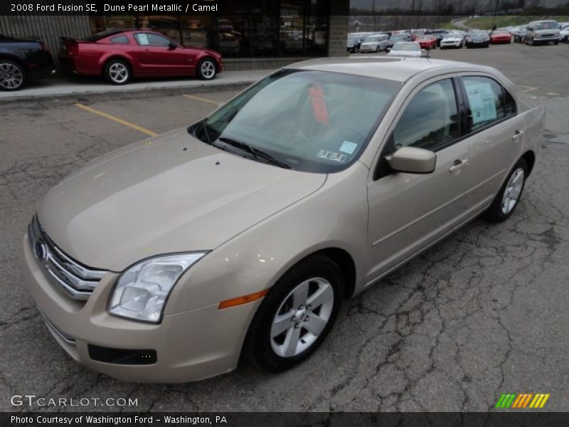 Dune Pearl Metallic / Camel 2008 Ford Fusion SE