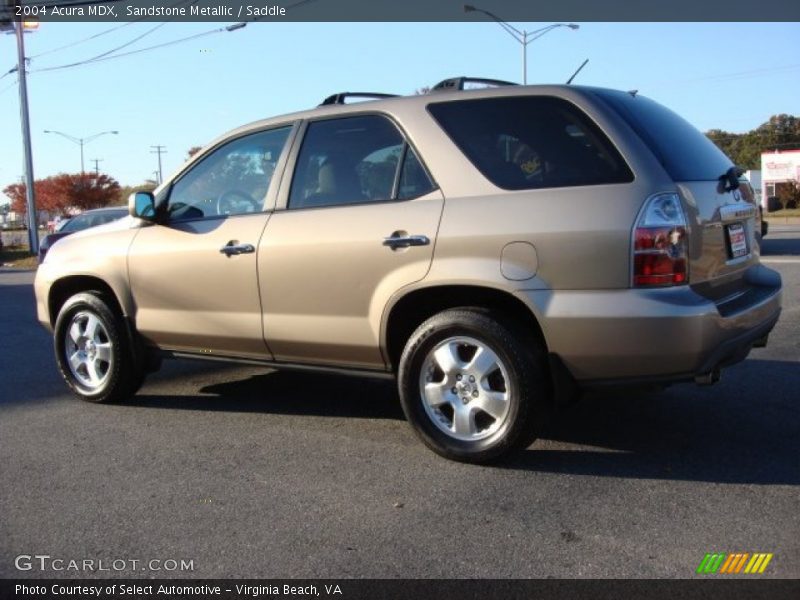 Sandstone Metallic / Saddle 2004 Acura MDX