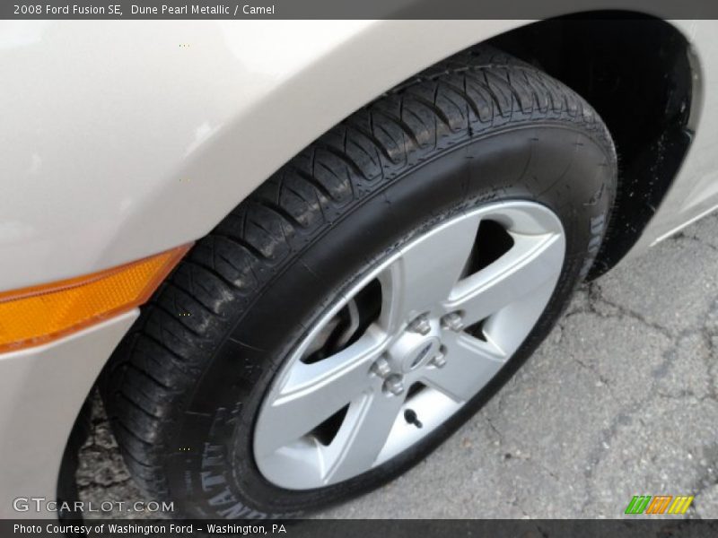 Dune Pearl Metallic / Camel 2008 Ford Fusion SE