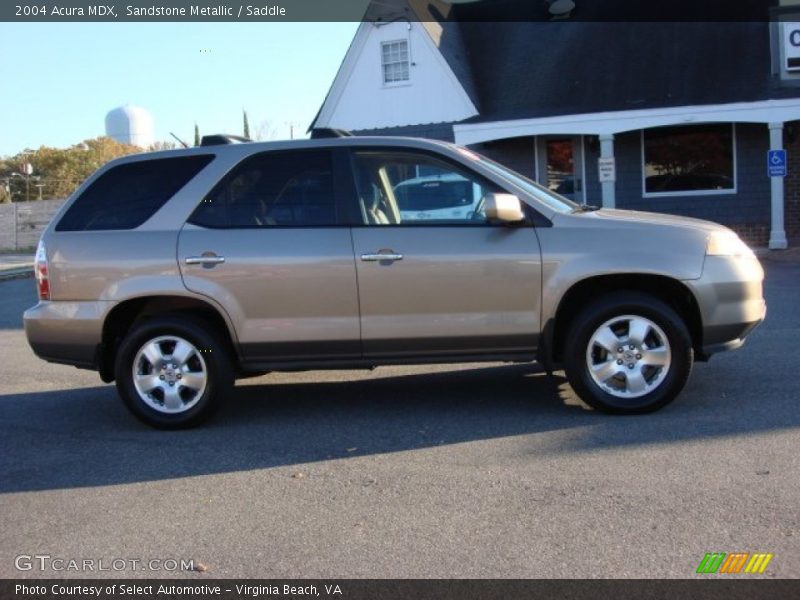 Sandstone Metallic / Saddle 2004 Acura MDX