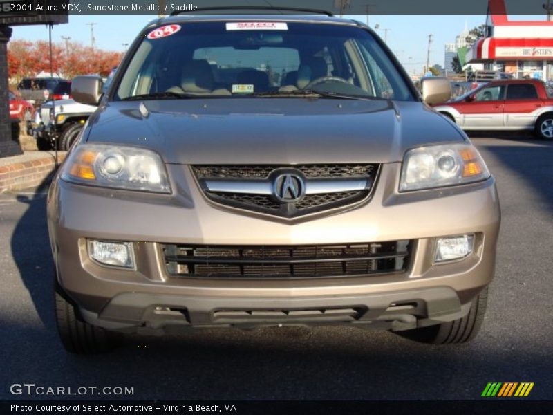 Sandstone Metallic / Saddle 2004 Acura MDX