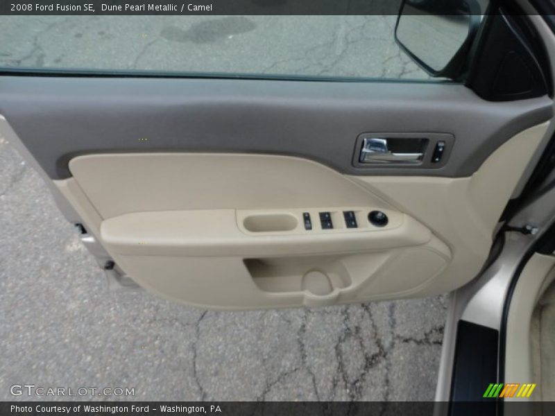 Dune Pearl Metallic / Camel 2008 Ford Fusion SE