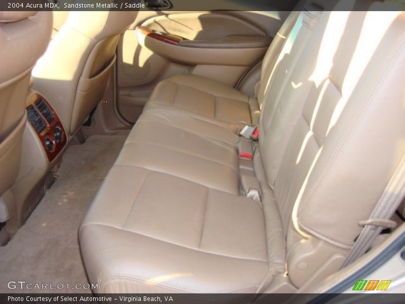 Sandstone Metallic / Saddle 2004 Acura MDX
