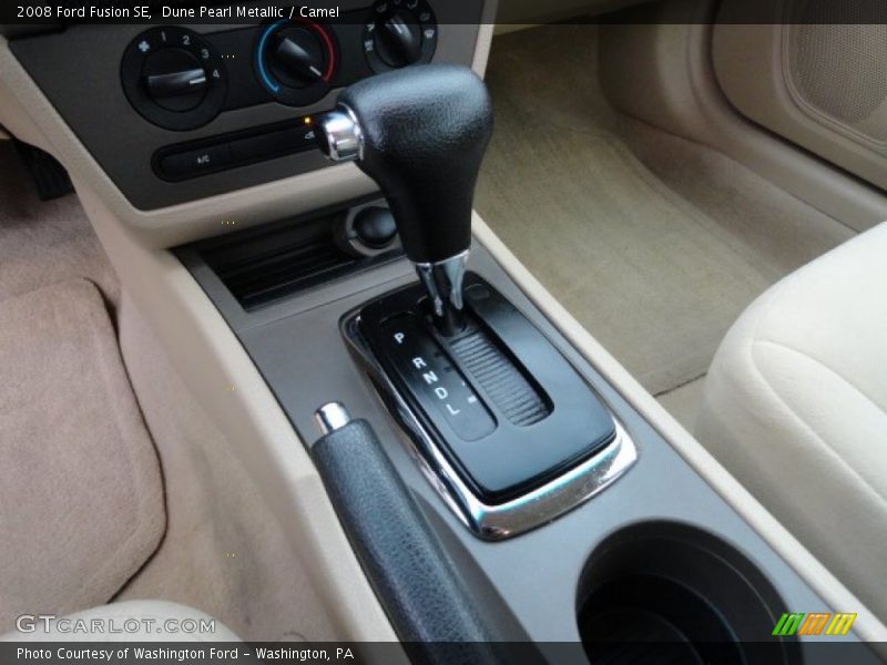 Dune Pearl Metallic / Camel 2008 Ford Fusion SE