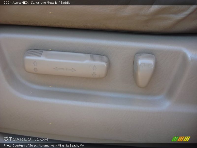 Sandstone Metallic / Saddle 2004 Acura MDX