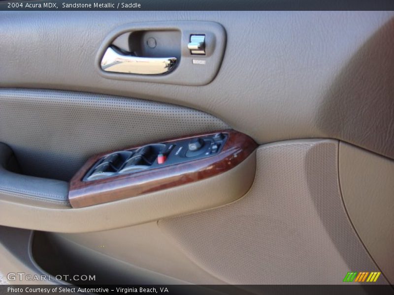 Sandstone Metallic / Saddle 2004 Acura MDX