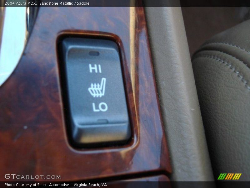 Sandstone Metallic / Saddle 2004 Acura MDX